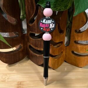 Sassy Beaded Pen 💁‍♀️ Handmade with Attitude + Bonus Refill